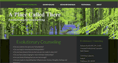 Desktop Screenshot of aplacecalledthere.com